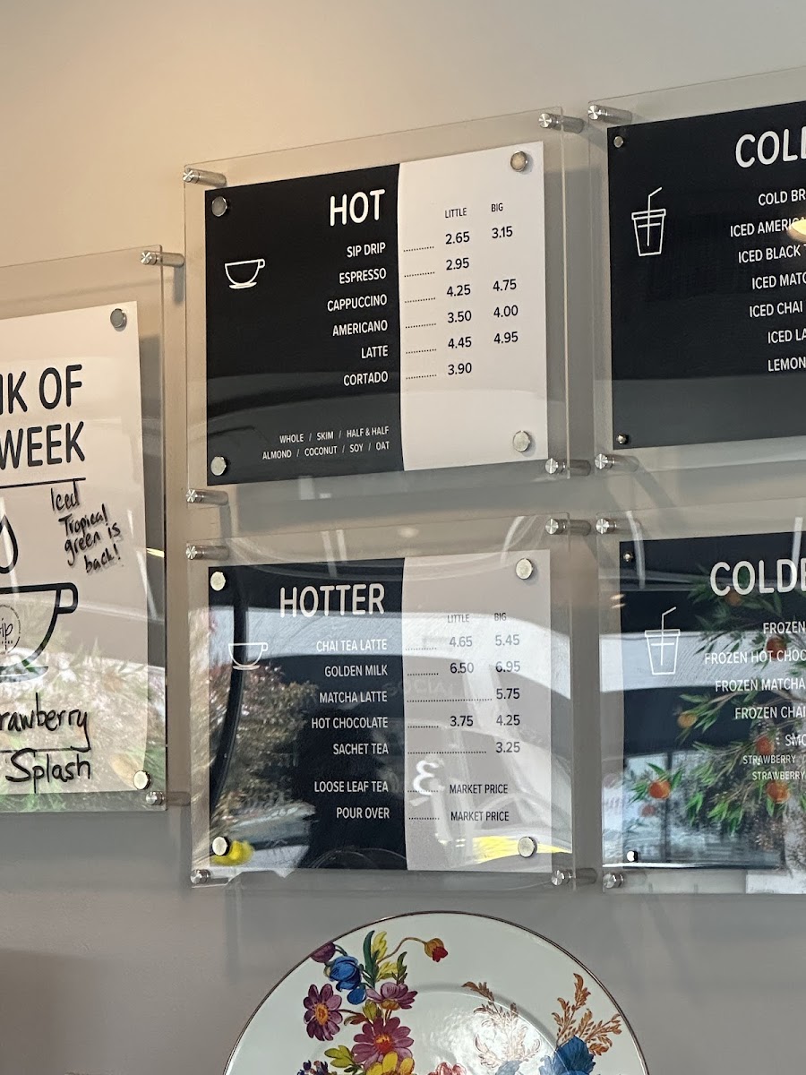 SIP coffee Menu - Image 3